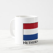 De Nederlandse vlag Koffiemok (Voorkant links)
