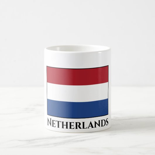 De Nederlandse vlag Koffiemok (Center)