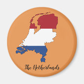 De Nederlandse vlag Magneet (Voorkant)