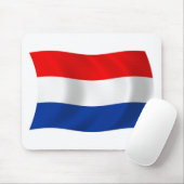 De Nederlandse vlag Mousepad Muismat (Met muis)