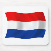 De Nederlandse vlag Mousepad Muismat (Voorkant)