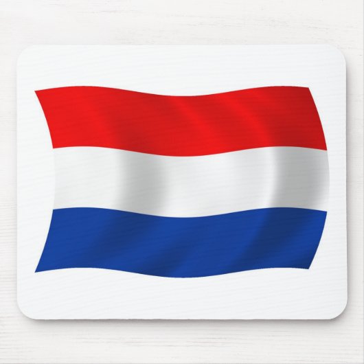 De Nederlandse vlag Mousepad Muismat (Voorkant)