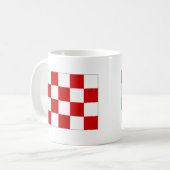 De Nederlandse vlag Noord-Brabant Koffiemok (Voorkant links)