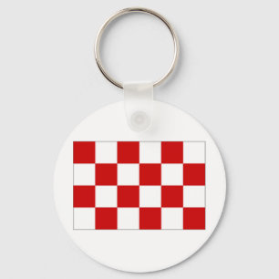 De Nederlandse vlag Noord-Brabant Sleutelhanger