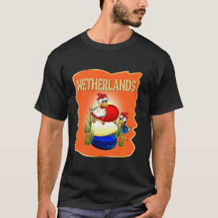 De Nederlandse vlag Pluimvee Kippenhok Ho T-shirt