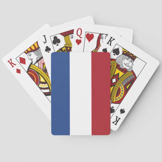 De Nederlandse vlag Pokerkaarten (Achterkant)