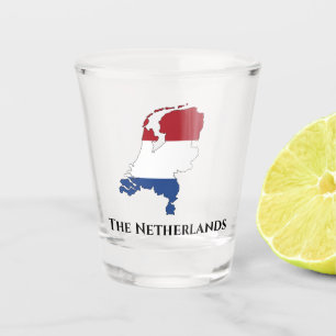 De Nederlandse vlag Shot Glas
