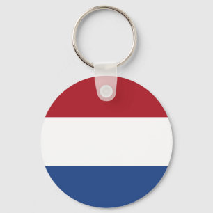 De Nederlandse vlag Sleutelhanger