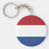 De Nederlandse vlag Sleutelhanger (Voorkant)