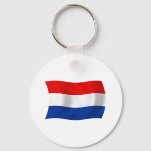 De Nederlandse vlag Sleutelhanger