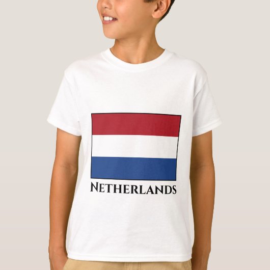 De Nederlandse vlag T-shirt (Voorkant)