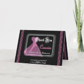 De NEEF dankt u Ondergeschikt Bruidsmeisje - Bedankkaart (Achterkant)