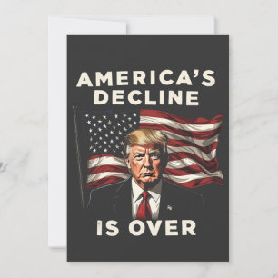 De neergang van Amerika is voorbij Trump Patriotti Kaart