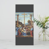 De neerlegging van Jezus Christus Heilige Icoon Ku (Staand voorkant)