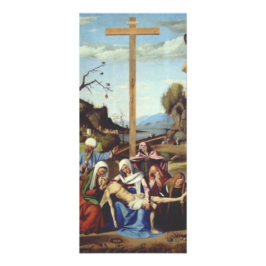De neerlegging van Jezus Christus Heilige Icoon Ku Reclamekaart (Voorkant)