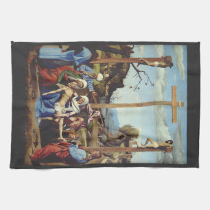 De neerlegging van Jezus Christus Heilige Icoon Ku Theedoek