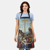 De neerlegging van Jezus Christus Heilige Icoonkun Schort (Gedragen)