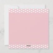 De negen levens met jullie Romantische Valentijnse Feestdagenkaart (Achterkant)