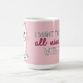 De negen levens met jullie Romantische Valentijnse Koffiemok (Center)