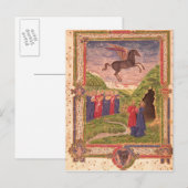De negen Muses-instrumenten Briefkaart (Voorkant / Achterkant)