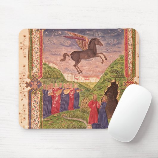 De negen Muses-instrumenten Muismat (Met muis)