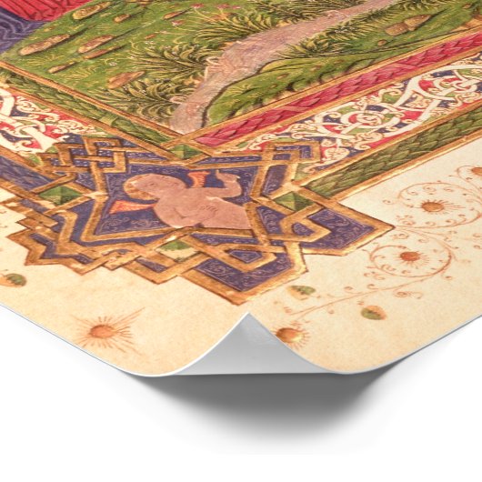 De negen Muses-instrumenten Poster (Hoek)