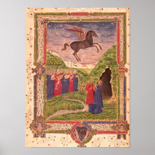 De negen Muses-instrumenten Poster (Voorkant)