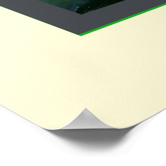 De negende golf~ Ivan Aivazovsky Poster (Hoek)