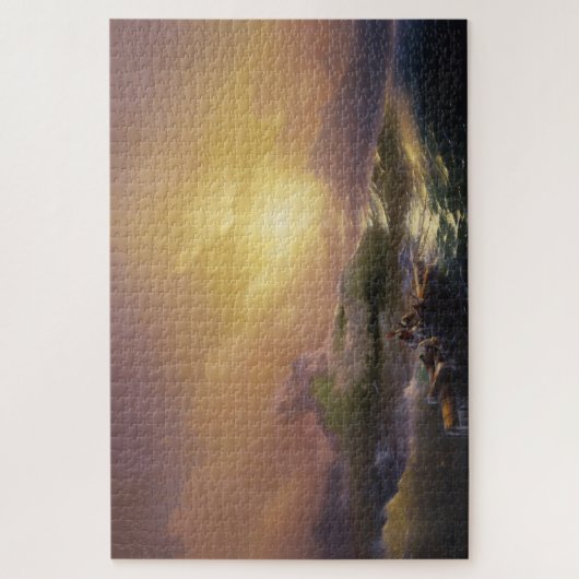 De negende golf legpuzzel (Verticaal)