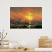 De negende golf poster (Keuken)