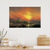 De negende golf poster (Keuken)