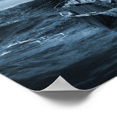 De negende golf remake, digitaal kunstwerk poster (Hoek)