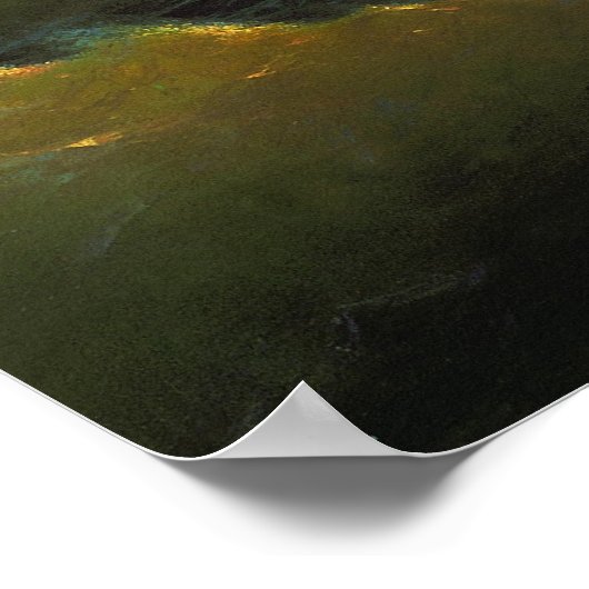 De negende golf van Ivan Aivazovsky Poster (Hoek)