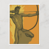 De negende pijl van Fritz Erler Briefkaart (Voorkant)