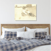 DE NEGRO BOYS CANVAS AFDRUK (Insitu (Slaapkamer))
