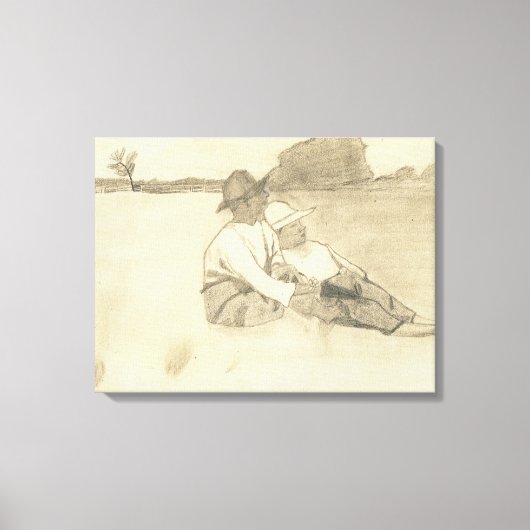 DE NEGRO BOYS CANVAS AFDRUK (Voorkant)