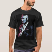 De Neon Demon Chris Motionless Monochrome Versie T-shirt (Voorkant)