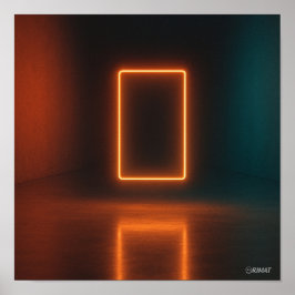 De Neon Poort Poster