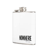 De Nergens Travel-erlenmeyer Heupfles (Links)