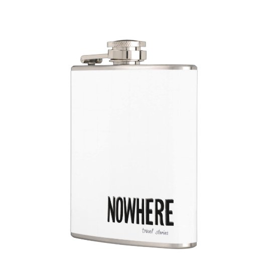 De Nergens Travel-erlenmeyer Heupfles (Links)