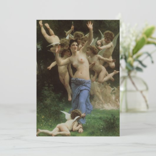 De nest van het Wasp door William Adolphe Bouguere (Staand voorkant)