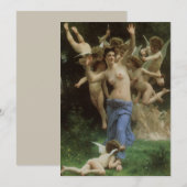 De nest van het Wasp door William Adolphe Bouguere (Voorkant / Achterkant)