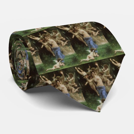 De nest van het Wasp door William Adolphe Bouguere Stropdas (Opgerold)