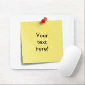 De netelige Sjabloon van de Mat van de Nota van de Muismat (Met muis)