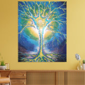 De neurale boom canvas afdruk (Insitu (Woonkamer))