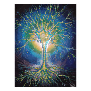 De neurale boom foto afdruk