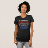 De Neurenberg Code Red White & Blue T-Shirt (Voorkant volledig)