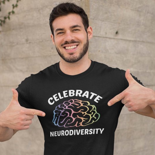 De neurodiversiteit vieren t-shirt