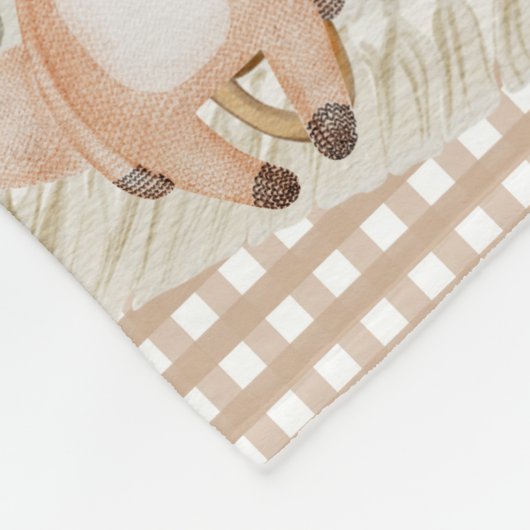 De Neursery Room Fleece Deken (Hoek)