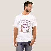De neus op hun gezicht t-shirt (Voorkant volledig)